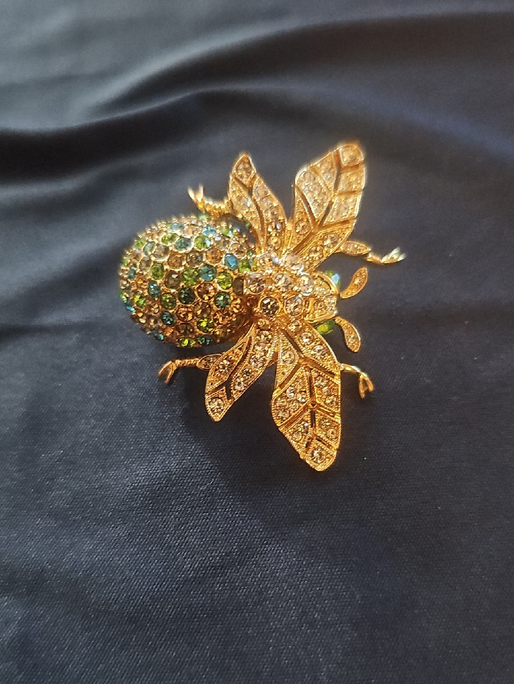 CINER for Joan Rivers Colorful Pave Bee Brooch Pin - Picture 6 of 16